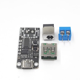 1PCS USB-C PD QC DC 5V 9V 12V 15V 20V Adjustable Voltage Power Trigger Module 5A Type-C Female Input