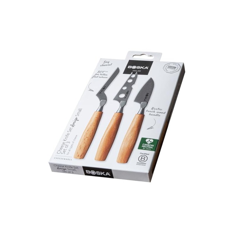 BOSKA Cheese Knife Set Amigo Small: Set of 5 Small