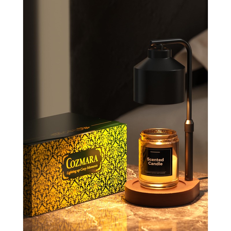 Cozmara Candle Warmer Lamp with Timer & Dimmer for Yankee