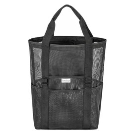 Luwint Mesh Beach Bag, Sandproof Large Beach Travel Tote Essentials for Pool Trip Swimming