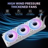 darkFlash DH360D V1.2 All-in-one Liquid CPU Cooler with Display, CPU