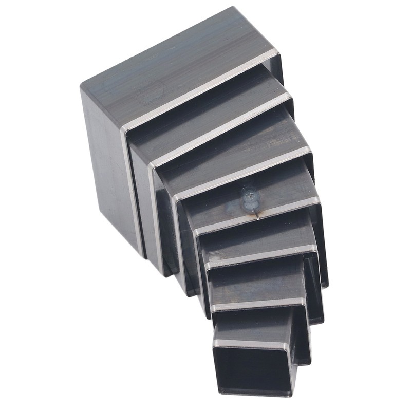 7PCS Leather Cutting Dies Set Square Shape Leather Punching Die