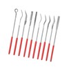 Diamond File Set, Assorted Diamond Mini Riffler Needle File Set,