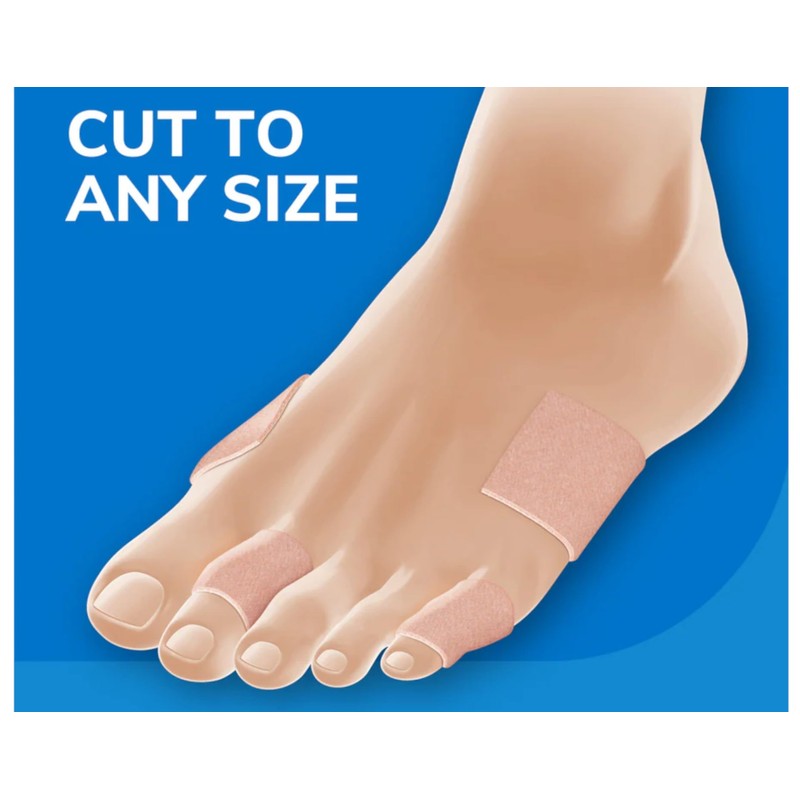 Dr. Scholl's Molefoam Padding Strips 2 Each (Pack of 2)