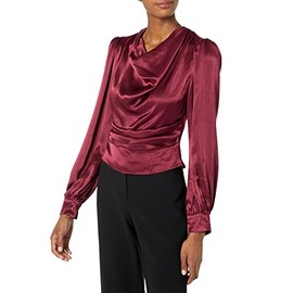ASTR the label Women's Lilith Top, Wine, Medium