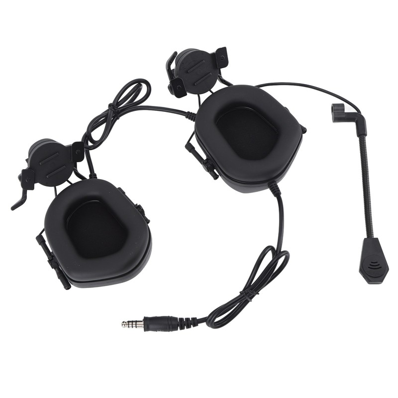 Shooting Headset Shooting Earmuffs Ear Hearing Protection Headphones Sound Amplification