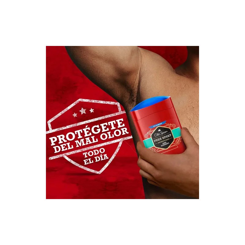 Desodorante Old Spice Pure Sport Barra, 50 G