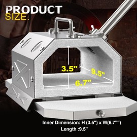 Nelyrho Portable Propane Blacksmith Forge Kit with Double Door, Single Burner, 30PSI Regulator, Knife Making and Beginner Blacksmith Tools