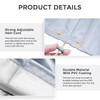 Round Hot Tub Cover 420D Polyester Waterproof Spa Covers for