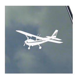 Cessna 172 Pilot Vinyl Sticker Decal KLO Graphics Skyhawk Travel Flight Training