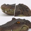 Rehomy Pond Floating Alligator Head Decoy Pool Accessories Detailed Artificial