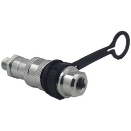 KZE-B-02 1/4'' NPT Set 10,000psi High Pressure Hydraulic Quick Connect Coupling Quick Coupler Replaces Enerpac A-630