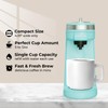 CHULUX Mini Coffee Maker for K Capsule, Single Serve Coffee
