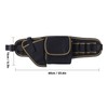 Side Tool Belt Pouch Canvas Multifunctional Waterproof 30kg Load Capacity