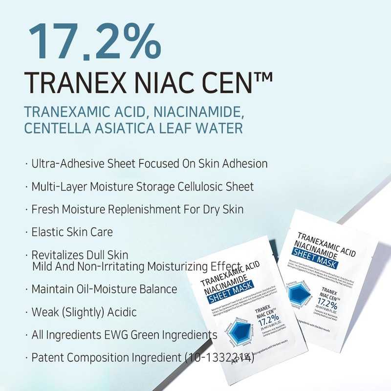 APLB - Mascarilla Tranexamic acid niacinamide sheet mask 25ml