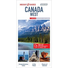 Insight Guides Travel Map Canada West (Insight Guides Travel Maps)