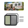 VEVOR Horizontal RV Window, 24" W x 20" H Tinted