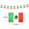KFMX Banderin Viva México Colgante Banderas Fiesta Patrias Guía