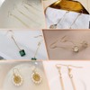 14K Gold Earring Hooks Real Hypoallergenic 100Pcs Ball Dot Ear