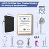 Hibbent Upgraded cUPC Certified 13'' Shower Head Combo, High Pressure