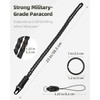 Uniclife Paracord Lanyard with Carabiner Lanyard & Key Ring Band