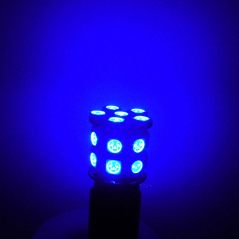 PA LED 2PCS 20SMD 3157 Blue Auto LED Bulb 12V