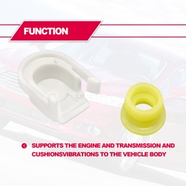 Buje de cable de cambio de transmisión y tapa DG9Z-7S004-A KV6Z-7K340-A compatible con Ford Edge Transit Connect Fusion C-Max Escape.