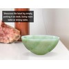 Green Aventurine Crystal Bowl - 2" Gem Stone Bowl for