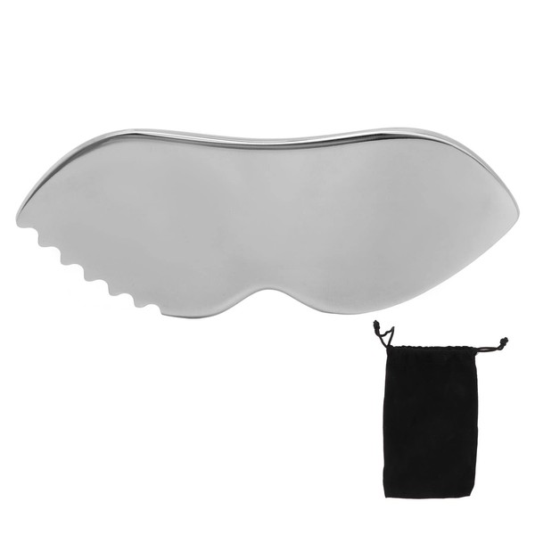 Gua Sha Massage Board, Comb Edge 304 Stainless Steel Smoother
