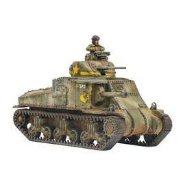 Warlord Games M3 Lee Medium Panzer – 1:56/28 mm US Army Kunststoff Modellpanzer für Bolzenaktion, sehr detaillierte Miniaturen aus dem 2. Weltkrieg