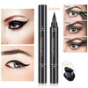 Smudge-Proof Winged Eyeliner Stamp & Pen for Women - Long-Lasting