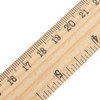 MUKCHAP 144 Pack Wooden Ruler, 12 Inch Straight Ruler, 30cm