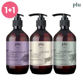 Flu [1+1] Flu Therapy Body Wash 500g (Choose 2 of 3 types), Lily Vanilla 500g Lily Vanilla 500g_Basil Eucalyptus 500g Basil Eucalyptus 500g / 플루 [1+1] 플루 테라피 바디워시 500g (3종 택2), 릴리 바닐라 500g릴리 바닐라 500g_바질 유칼립투스 500g바질 유칼립투스 500g