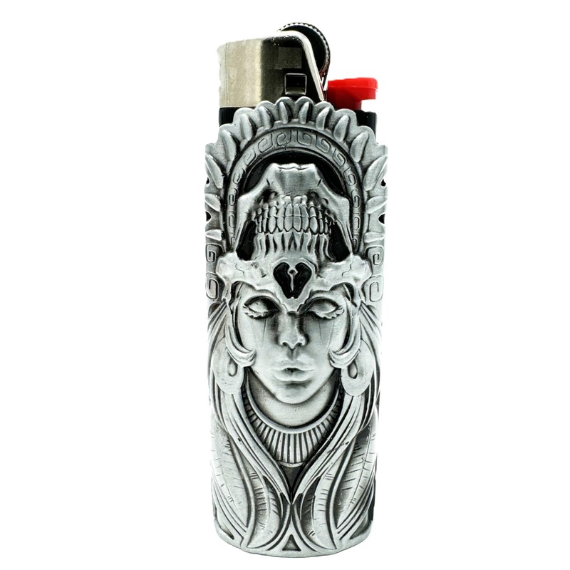 Metal Lighter Case Cover Holder fits BIC Lighter Full Standard