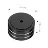 CAXUSD 2pcs Vibration Speaker Isolation Feet Pads High-Density Aluminum Cushion