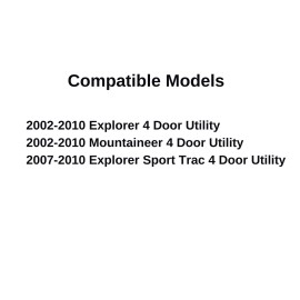 NAGD Fits 2002-2010 Explorer Mountaineer Driver Left Side Front Door Window Glass
