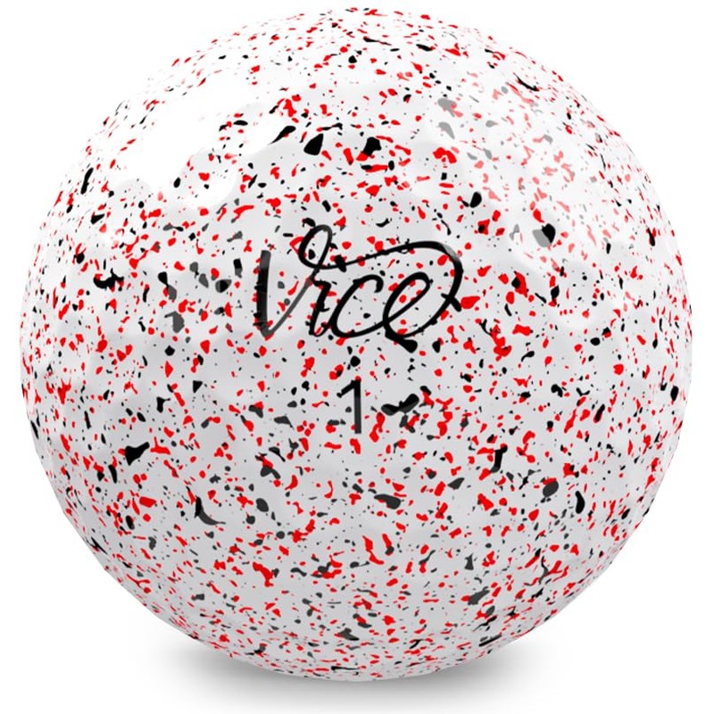 VICE Golf PRO Soft DRIP RED 2020 | 12 Golf