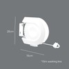 ST-262-RETRACTABLE-CLOTHE15M Metaltex Single Line 15 m Outdoor Retractable Washing Line,
