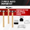 C&T Auto Body Repair Tool Kit,7 Piece,Car Body Repair Tool