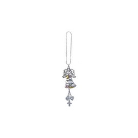 Ganz ER61338 Angel Car Charm, 6-inch Length, Multicolor (Never Drive Faster Than Your Guardian Angel Can Fly)