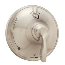 Speakman CPT-10400-P-BN Chelsea Pressure Balance Diverter Shower Valve Trim, Brushed Nickel (Valve Not Included)