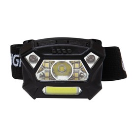 Nightstick NSP-4400B Dual-Light Headlamp w/Motion Sensing Activation - 3 AAA - Black