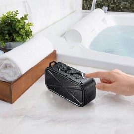 Sanwa Supply MM-SPBT3BKN Waterproof and Dustproof Bluetooth Wireless Speaker