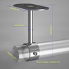 Aopin Closet Rod Brackets - 32mm / 1-1/4" Curtain Rod