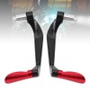 1 Pair of Carbon Fiber Motorcycle Brake Clutch Levers Handlebar