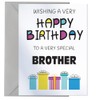 Happy Birthday Card To A Very Special Brother