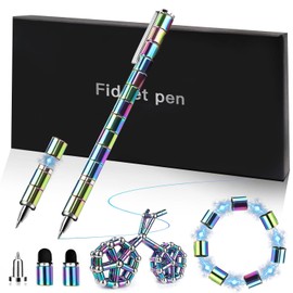 Fidget Gel Pen Geschenke-Lustige Valentinstag Geschenke für Ihn,Neuheit Geburtstagsgeschenk für Männer, Beste Freundin, Freund, Papa, Mann - Coole Sachen für Teenager Mädchen Jungs Geschenke(Bunt)