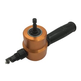 Gatuida Metal Cutting Nibbler -160a 360° Drilling Attachment Versatile for Round Straight Cuts Auto Repair