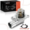 A-Premium Engine Coolant Thermostat Housing Assembly Compatible with Volkswagen Touareg