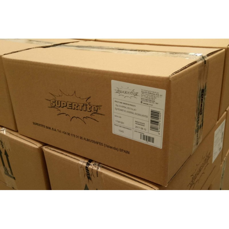 Ref-1040 Supertite UNIVERSAL ECO GLUE- 20g (0.63oz) Tube Single Blister